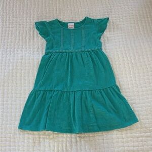 Jumping Beans Teal Casual Kids Dress